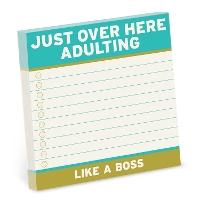 Book Cover for Knock Knock Adulting Sticky Notes (4 x 4-inches) by Knock Knock