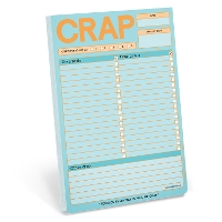 Book Cover for Knock Knock Crap Classic Pad (Pastel Version) by Knock Knock