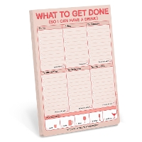 Book Cover for Knock Knock What to Get Done So I Can Have a Drink Pad (Pastel Version) by Knock Knock