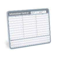 Book Cover for Knock Knock Information Central Paper Mousepad (Blue/Gray) by Knock Knock