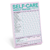 Book Cover for Knock Knock Self-Care Weekly Tracker Pad (Pastel Version) by Knock Knock