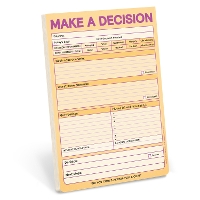 Book Cover for Knock Knock Make a Decision Pad (Pastel Version) by Knock Knock