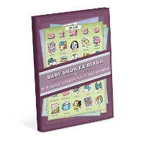 Book Cover for Knock Knock Baby Shower Bingo, 12 Reusable Cards for WFH Calls by Knock Knock