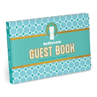 Book Cover for Knock Knock Bathroom Guestbook (Second Edition) by Knock Knock