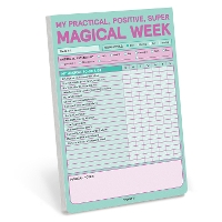 Book Cover for Knock Knock Magical Week Notepads (Pastel) by Knock Knock