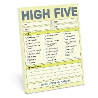 Book Cover for Knock Knock High Five Nifty Note (Pastel Yellow) by Knock Knock