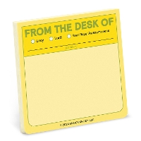 Book Cover for Knock Knock From the Desk Of Sticky Note by Knock Knock