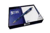 Book Cover for DC Comics: S.T.A.R. Labs Desktop Stationery Set (With Pen) by Insight Editions