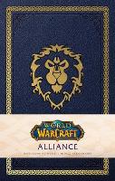 Book Cover for World of Warcraft: Alliance Hardcover Ruled Journal. Redesign by Insight Editions