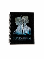 Book Cover for Supernatural Spiral Notebook by Insight Editions