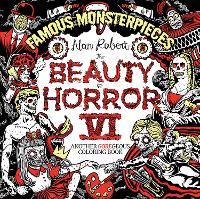 Book Cover for The Beauty of Horror 6: Famous Monsterpieces Coloring Book by Alan Robert