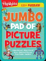 Book Cover for Jumbo Pad of Picture Puzzles by Highlights