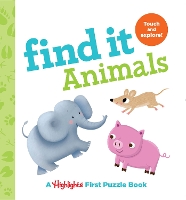 Book Cover for Find it Animals by Highlights