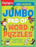 Book Cover for Jumbo Pad of Word Puzzles by Highlights