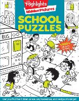 Book Cover for School Puzzles by Highlights