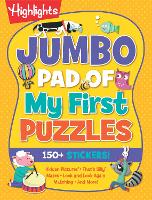 Book Cover for Jumbo Pad of My First Puzzles by Highlights