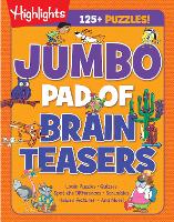 Book Cover for Jumbo Pad of Brain Teasers by Highlights