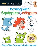 Book Cover for Drawing with Squiggles & Wiggles by Christopher Hart