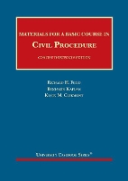 Book Cover for Materials for a Basic Course in Civil Procedure, Concise by Richard H. Field, Benjamin Kaplan, Kevin M. Clermont