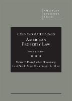 Book Cover for Cases and Materials on American Property Law by Sheldon F. Kurtz, Herbert Hovenkamp, Carol Necole Brown, Christopher K. Odinet