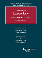 Book Cover for Labor Law, Cases and Materials, 2019 Statutory Appendix and Case Supplement by Matthew W. Finkin, Timothy P. Glynn