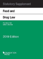 Book Cover for Food and Drug Law, 2019 Statutory Supplement by Peter Barton Hutt, Lewis A. Grossman