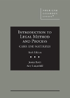 Book Cover for Introduction to Legal Method and Process by Jessica Berch, Amy Langenfeld