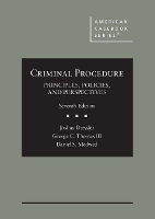 Book Cover for Criminal Procedure by Joshua Dressler, George C. Thomas III, Daniel S. Medwed