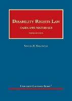 Book Cover for Disability Rights Law, Cases and Materials by Samuel R. Bagenstos