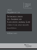 Book Cover for Introduction to American Constitutional Law by William Funk