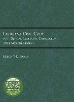 Book Cover for Louisiana Civil Code with Official Legislative Commentary by Melissa T. Lonegrass