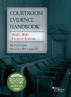Book Cover for Courtroom Evidence Handbook, 2020-2021 Student Edition by Steven J. Goode, Olin Guy Wellborn III