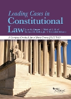 Book Cover for Leading Cases in Constitutional Law by Jesse H. Choper, Michael C. Dorf, Richard H. Fallon Jr., Frederick Schauer