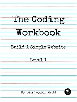 Book Cover for The Coding Workbook by Sam Taylor