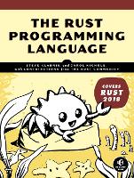 Book Cover for The Rust Programming Language by Steve Klabnik, Carol Nichols