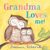 Book Cover for Grandma Loves Me! by Marianne Richmond