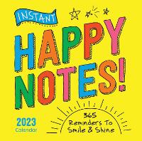 Book Cover for 2023 Instant Happy Notes Boxed Calendar by Sourcebooks