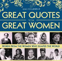 Book Cover for 2023 Great Quotes From Great Women Boxed Calendar by Sourcebooks