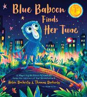 Book Cover for Blue Baboon Finds Her Tune by Helen Docherty