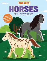 Book Cover for Pop Out Horses by duopress