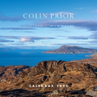 Book Cover for Colin Prior Scotland -The Wild Places Calendar 2025 by 