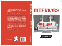 Book Cover for Interiors by Jessica Widner