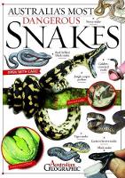 Book Cover for Australia's Most Dangerous Snakes by Kathy Riley