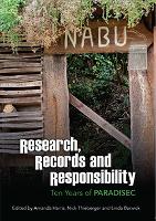 Book Cover for Research, Records and Responsibility by Amanda Harris