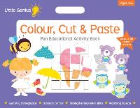 Book Cover for Little Genius Mega Pad - Colour, Cut & Paste by 