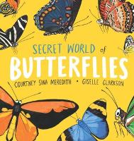 Book Cover for Secret World of Butterflies by Courtney Sina Meredith