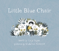 Book Cover for Little Blue Chair by Cary Fagan