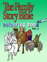 Book Cover for The Family Story Bible Colouring Book by Margaret Kyle