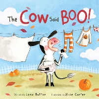 Book Cover for The Cow Said BOO! by Lana Button