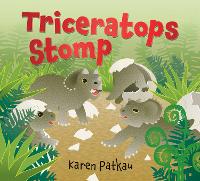 Book Cover for Triceratops Stomp by Karen Patkau